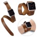 Ремешок Icarer для Apple Watch Classic Genuine Leather Quadri-Watchband Series-42mm