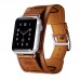 Ремешок Icarer для Apple Watch Classic Genuine Leather Quadri-Watchband Series-42mm