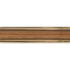 Молдинг М90, золото/светлое дерево