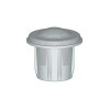 Амортизатор (демпфер) силиконовый врезной D=10мм, белый Soft Italy (10 шт.)