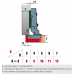 Петля Linken System A 110 1/2 с доводчиком