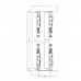 Раздвижная система для шкафов купе: Lucido LC 75AY: 2 ролика (0,5 двери)