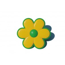Ручка детская - цветок Зеленый + Желтый