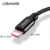 Кабель Usams US-SJ161 Lightning+Micro 1.2m