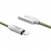 Кабель Hoco U10 Zinc Alloy knitted Lightning