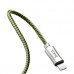 Кабель Hoco U10 Zinc Alloy knitted Lightning