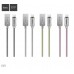 Кабель Hoco U10 Zinc Alloy knitted Lightning
