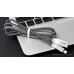 Кабель Hoco U11 Zinc Alloy reflective knitted Lightning