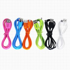 Кабель Lonsmax Silk Braided Metal Lightning 1M