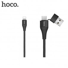 Кабель Hoco U26 multi-functional lightning charging