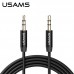 Кабель Usams YP-01 AUX Audio 1M