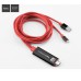 Кабель hoco UA4 Apple HDMI cable adapter
