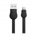 Кабель JOYROOM S-L121 Waves Series Flat Cable Micro 1M