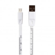 Кабель Lonsmax Ruler Flat Micro USB для Android 1M
