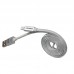 Кабель Lonsmax Fabric Metal Micro USB 1M