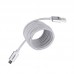 Кабель Lonsmax Braided Metal Micro USB 1M