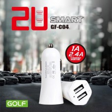 АЗУ GOLF GF-C04 (2USB, 1А+2.4А)