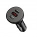 АЗУ Baseus 360°rotation Digital display (2USB, 4.8A)