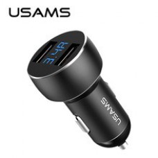 АЗУ USAMS US-CC045 C1 Digital Display (2USB, 2.1A)