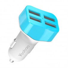 АЗУ Yoobao Car Charger YB206 (4USB, 4.8A)