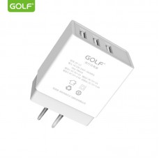 СЗУ GOLF GF-U3 (3USB, 3.4A) (EU)