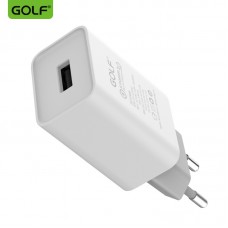 СЗУ GOLF GF-U206Q Quick Charge 3.0 (EU) (1USB, 2.4А)