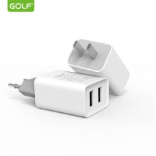 СЗУ GOLF GF-U206 (2USB, 1A+2.1A)