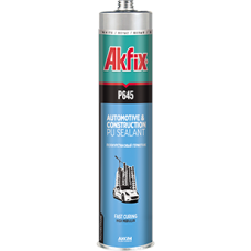 Полиуретановый автомобильный герметик Akfix P645 чёрный 310 мл