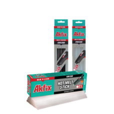 Клеевые стержни. Термоклей Akfix HM 208 300 г, чёрный